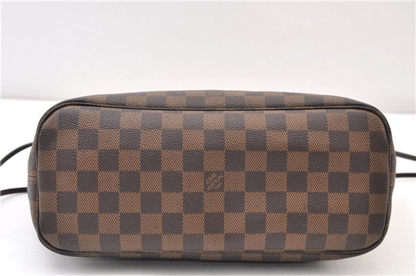 Authentic Louis Vuitton Damier Neverfull PM Shoulder Tote Bag N51109 LV 4295F