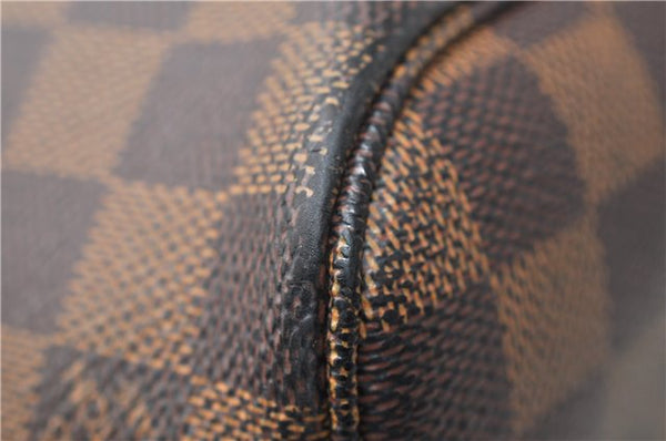 Authentic Louis Vuitton Damier Neverfull PM Shoulder Tote Bag N51109 LV 4295F