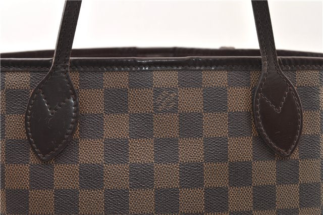 Authentic Louis Vuitton Damier Neverfull PM Shoulder Tote Bag N51109 LV 4295F