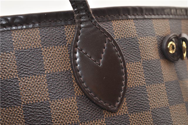Authentic Louis Vuitton Damier Neverfull PM Shoulder Tote Bag N51109 LV 4295F