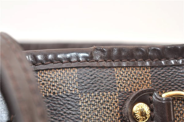Authentic Louis Vuitton Damier Neverfull PM Shoulder Tote Bag N51109 LV 4295F