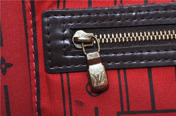 Authentic Louis Vuitton Damier Neverfull PM Shoulder Tote Bag N51109 LV 4295F