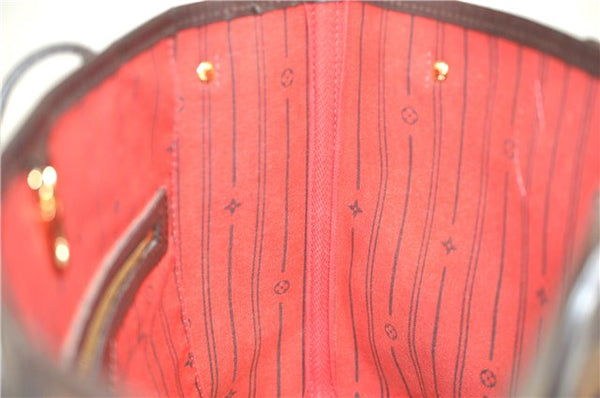 Authentic Louis Vuitton Damier Neverfull PM Shoulder Tote Bag N51109 LV 4295F