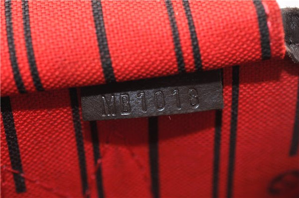 Authentic Louis Vuitton Damier Neverfull PM Shoulder Tote Bag N51109 LV 4295F