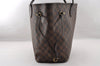 Authentic Louis Vuitton Damier Neverfull MM Shoulder Tote Bag N51105 LV 4625I