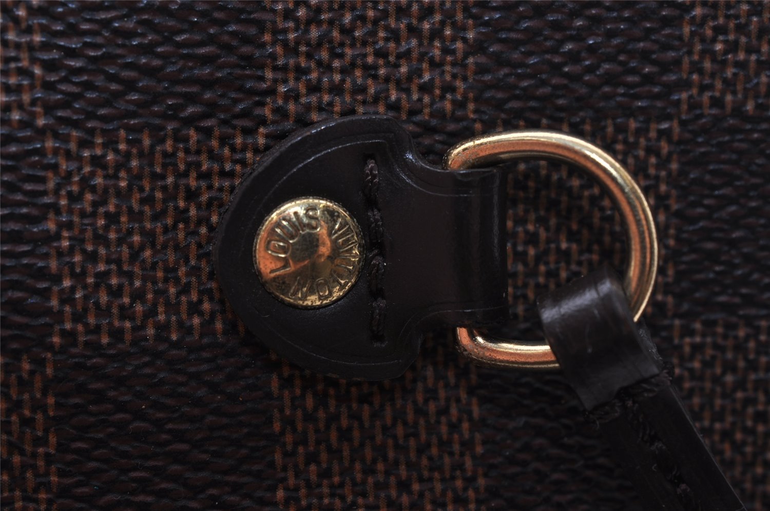 Authentic Louis Vuitton Damier Neverfull MM Shoulder Tote Bag N51105 LV 4625I