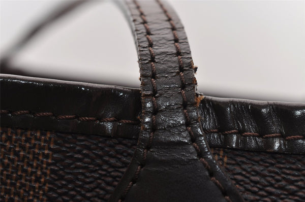 Authentic Louis Vuitton Damier Neverfull MM Shoulder Tote Bag N51105 LV 4625I