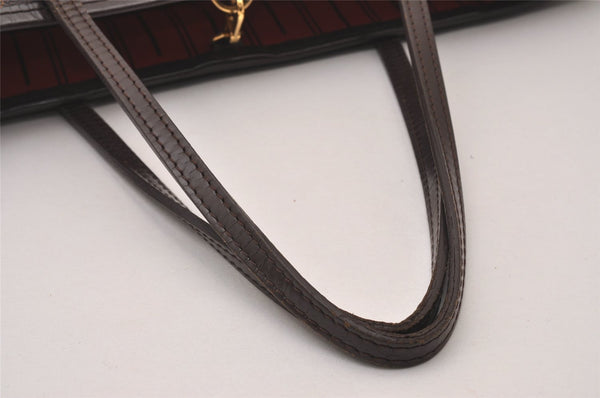 Authentic Louis Vuitton Damier Neverfull PM Shoulder Tote Bag N51109 LV 4627I