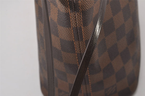 Authentic Louis Vuitton Damier Neverfull PM Shoulder Tote Bag N51109 LV 4627I