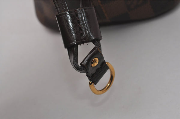 Authentic Louis Vuitton Damier Neverfull PM Shoulder Tote Bag N51109 LV 4627I