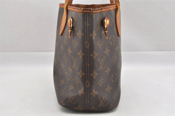 Authentic Louis Vuitton Monogram Neverfull PM Shoulder Tote Bag M40155 LV 4630I