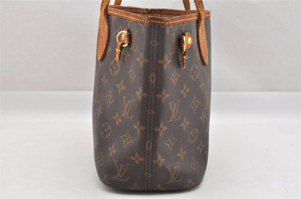 Authentic Louis Vuitton Monogram Neverfull PM Shoulder Tote Bag M40155 LV 4630I