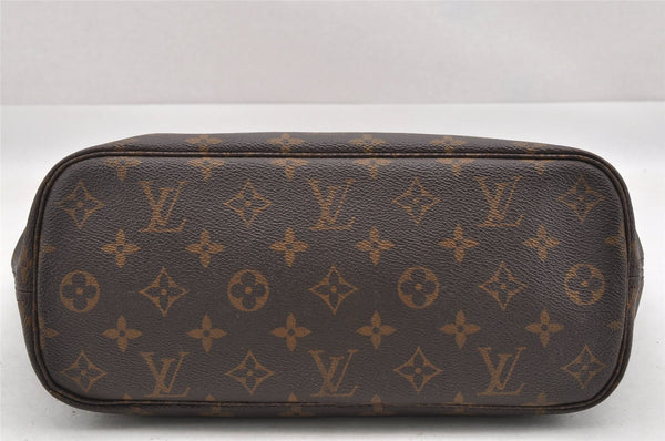 Authentic Louis Vuitton Monogram Neverfull PM Shoulder Tote Bag M40155 LV 4630I