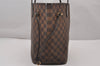 Authentic Louis Vuitton Damier Neverfull MM Shoulder Tote Bag N41358 LV 4649I