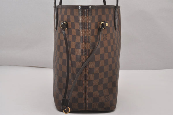 Authentic Louis Vuitton Damier Neverfull MM Shoulder Tote Bag N41358 LV 4649I
