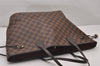 Authentic Louis Vuitton Damier Neverfull MM Shoulder Tote Bag N41358 LV 4649I