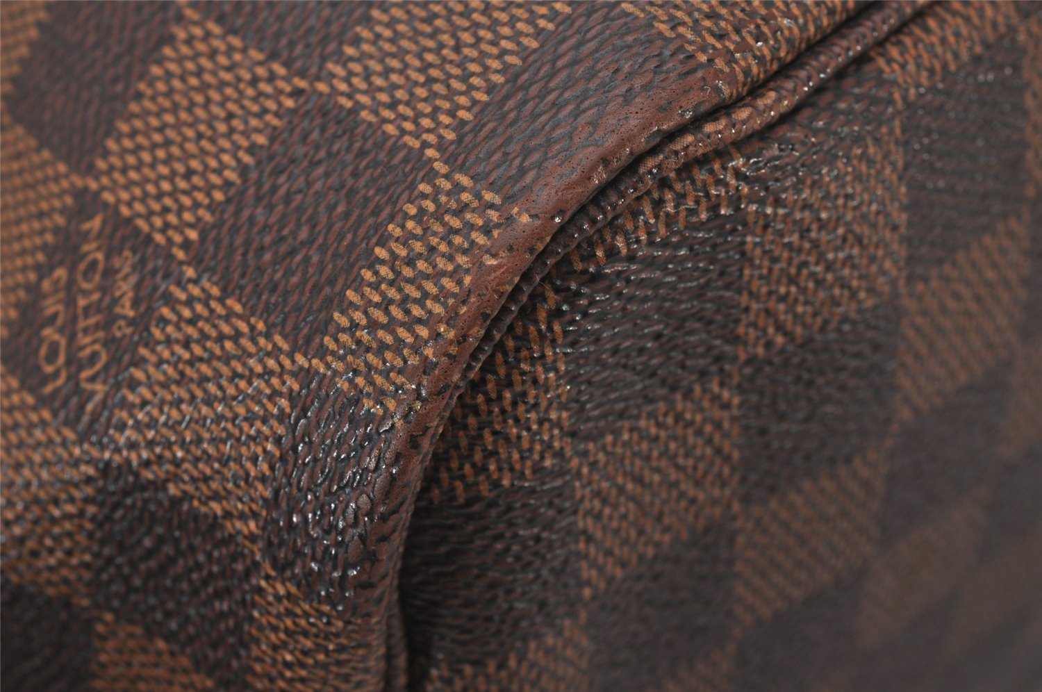 Authentic Louis Vuitton Damier Neverfull MM Shoulder Tote Bag N41358 LV 4649I