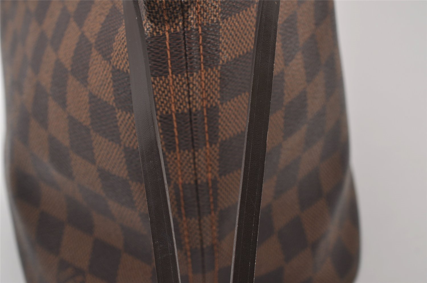 Authentic Louis Vuitton Damier Neverfull MM Shoulder Tote Bag N41358 LV 4649I