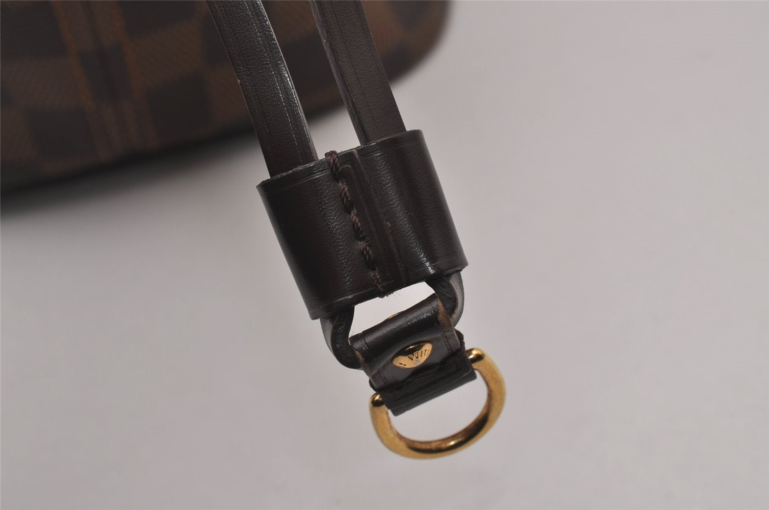 Authentic Louis Vuitton Damier Neverfull MM Shoulder Tote Bag N41358 LV 4649I