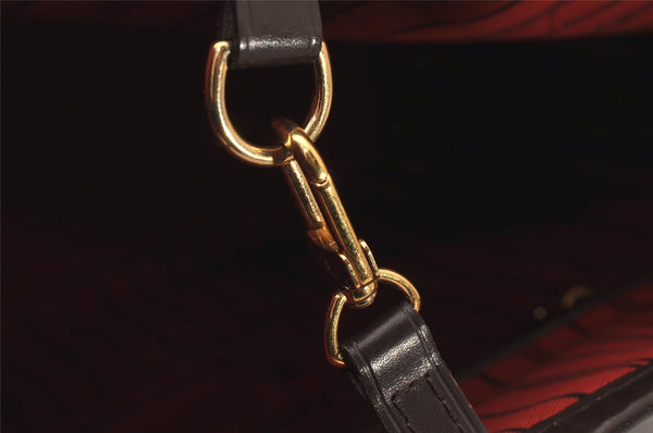 Authentic Louis Vuitton Damier Neverfull MM Shoulder Tote Bag N41358 LV 4649I