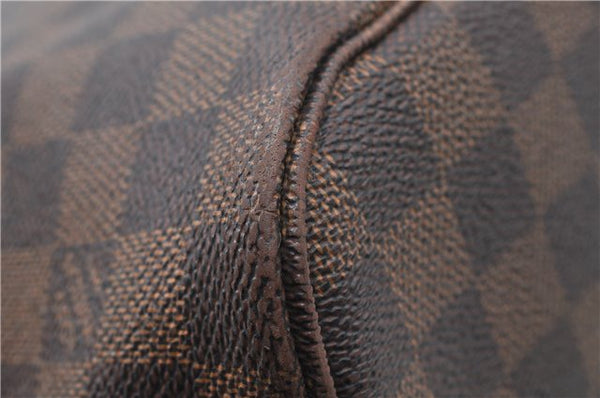 Authentic Louis Vuitton Damier Neverfull MM Tote Bag N51105 LV 4704D