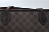 Authentic Louis Vuitton Damier Neverfull MM Tote Bag N51105 LV 4704D