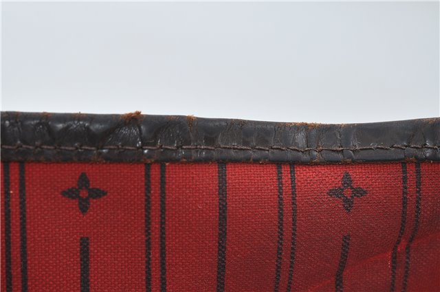 Authentic Louis Vuitton Damier Neverfull MM Tote Bag N51105 LV 4704D