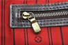 Authentic Louis Vuitton Damier Neverfull MM Tote Bag N51105 LV 4704D