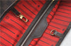 Authentic Louis Vuitton Damier Neverfull MM Tote Bag N51105 LV 4704D