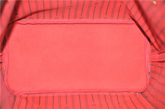 Authentic Louis Vuitton Damier Neverfull MM Tote Bag N51105 LV 4704D