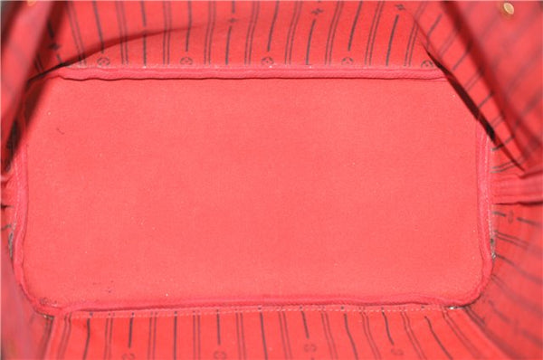 Authentic Louis Vuitton Damier Neverfull MM Tote Bag N51105 LV 4704D