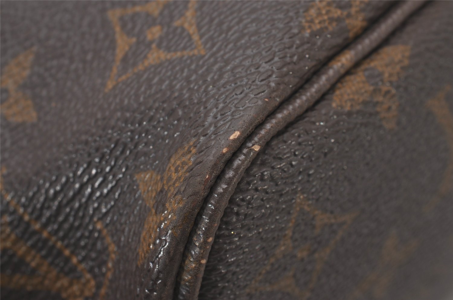 Authentic Louis Vuitton Monogram Neverfull PM Tote Bag M40155 LV Junk 4721I