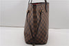 Authentic Louis Vuitton Damier Neverfull MM Shoulder Tote Bag N51105 LV 4771F