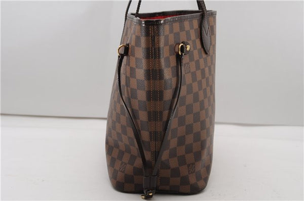 Authentic Louis Vuitton Damier Neverfull MM Shoulder Tote Bag N51105 LV 4771F