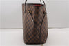Authentic Louis Vuitton Damier Neverfull MM Shoulder Tote Bag N51105 LV 4771F