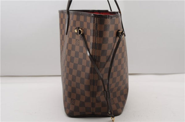 Authentic Louis Vuitton Damier Neverfull MM Shoulder Tote Bag N51105 LV 4771F