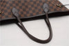 Authentic Louis Vuitton Damier Neverfull MM Shoulder Tote Bag N51105 LV 4771F