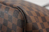 Authentic Louis Vuitton Damier Neverfull MM Shoulder Tote Bag N51105 LV 4771F