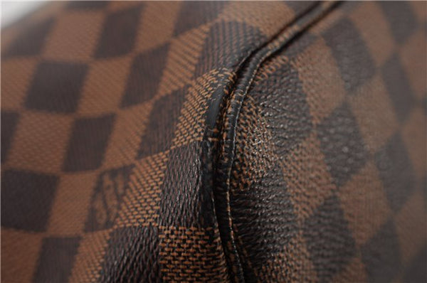 Authentic Louis Vuitton Damier Neverfull MM Shoulder Tote Bag N51105 LV 4771F
