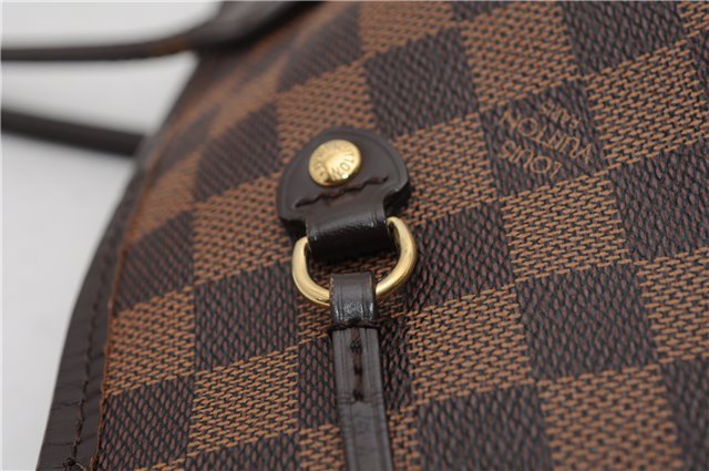 Authentic Louis Vuitton Damier Neverfull MM Shoulder Tote Bag N51105 LV 4771F