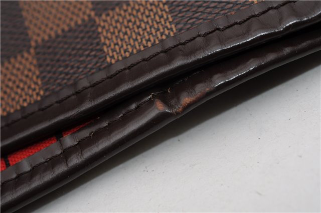 Authentic Louis Vuitton Damier Neverfull MM Shoulder Tote Bag N51105 LV 4771F