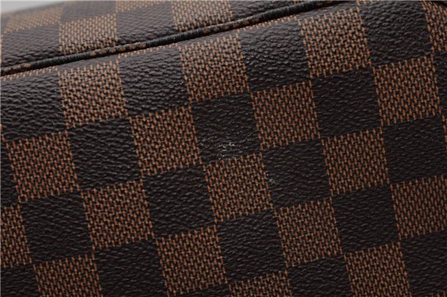 Authentic Louis Vuitton Damier Neverfull MM Shoulder Tote Bag N51105 LV 4771F