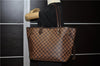 Authentic Louis Vuitton Damier Neverfull MM Shoulder Tote Bag N51105 LV 4771F