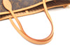 Authentic Louis Vuitton Monogram Neverfull MM Shoulder Tote Bag M40156 LV 4893F