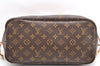 Authentic Louis Vuitton Monogram Neverfull MM Shoulder Tote Bag M40156 LV 4893F