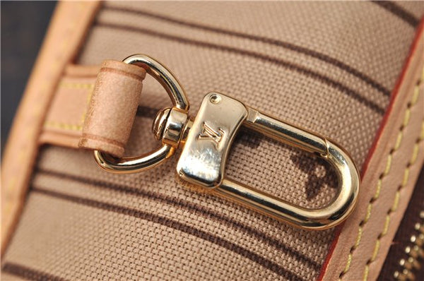 Authentic Louis Vuitton Monogram Neverfull MM Shoulder Tote Bag M40156 LV 4893F