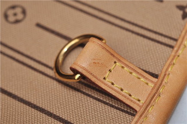 Authentic Louis Vuitton Monogram Neverfull MM Shoulder Tote Bag M40156 LV 4893F