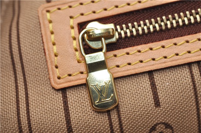 Authentic Louis Vuitton Monogram Neverfull MM Shoulder Tote Bag M40156 LV 4893F