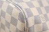 Authentic Louis Vuitton Damier Azur Neverfull MM Tote Bag N51107 LV 4988F