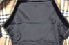 Authentic BURBERRY BLUE LABEL Shoulder Tote Bag Nylon Leather Red Beige 5378D